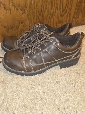 Vintage 90's Airwalk Chunky Platform Oxford Shoes Size 10